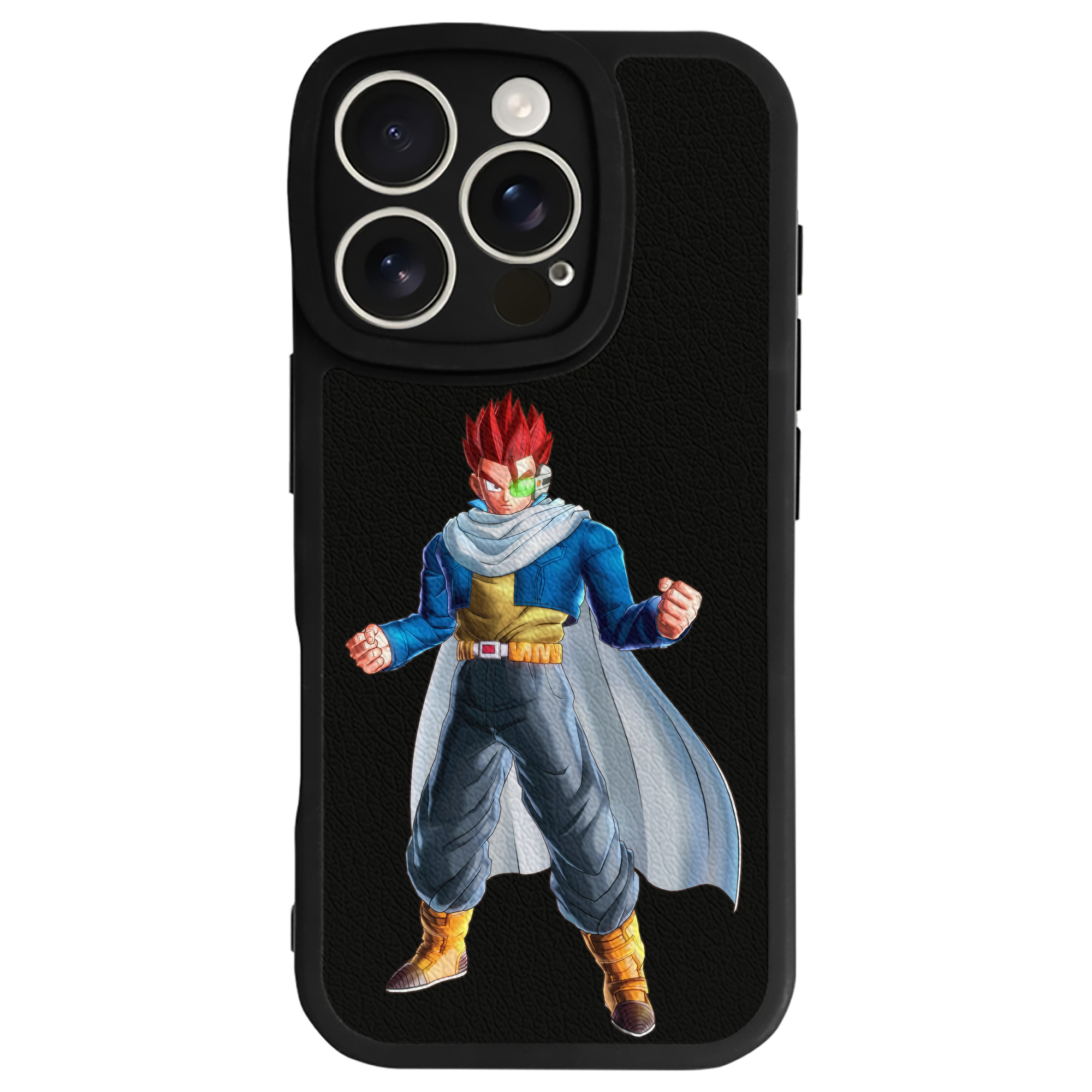 （画像用） ドラゴンボール 孫 悟飯（そんごはん）DRAGON BALL Son Gohan 【iPhone 16シリーズ対応】シリコンスマホケース（レザー調） 材質：シリコン